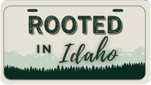 Rooted In Idaho logo